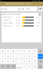 Übersichts- und Startbildschirm